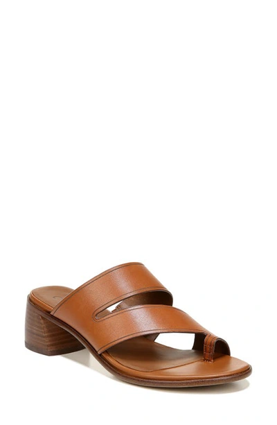 Shop 27 Edit Karyl Slide Sandal In Saddle Leather