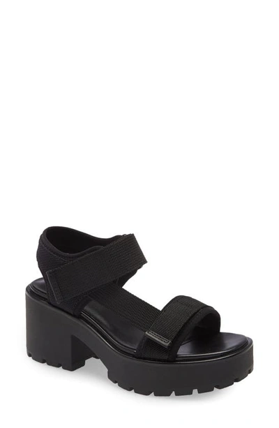 varemærke Depression detekterbare Vagabond Shoemakers Dioon Platform Sandal In Black | ModeSens