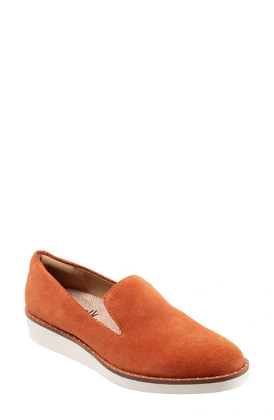 Shop Softwalkr Softwalk® Westport Loafer In Coral Faux Leather
