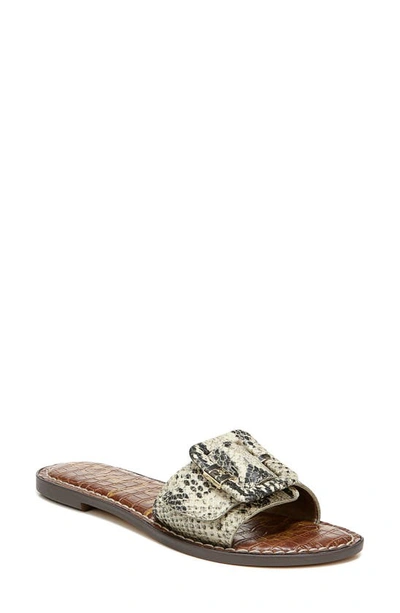 Shop Sam Edelman Granada Slide Sandal In Beach Multicolor Leather