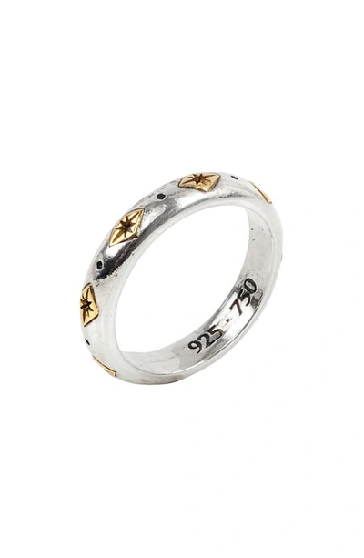 Shop Konstantino Astria Sterling Silver Stackable Ring In Gold