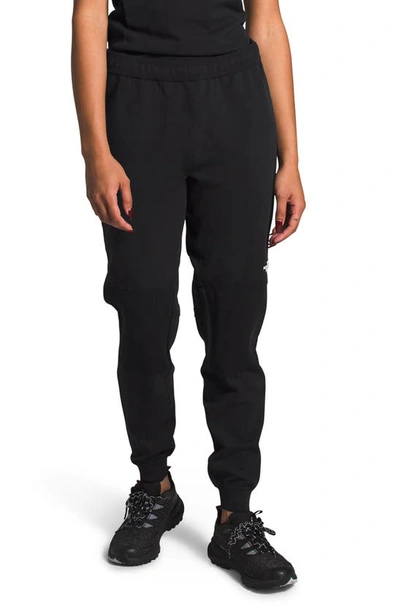 Shop The North Face Engineered Knit Joggers In Black