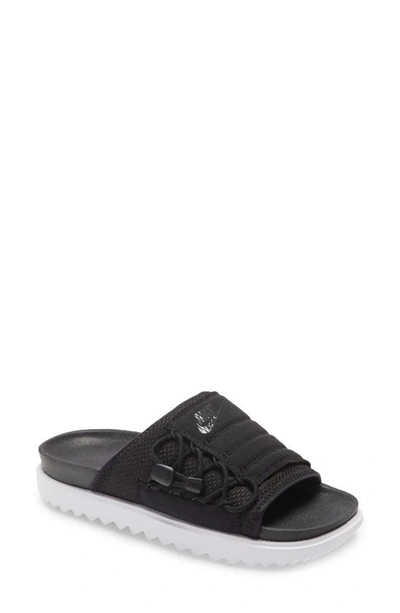 Shop Nike Asuna Slide Sandal In 2 Black/anthracite-white