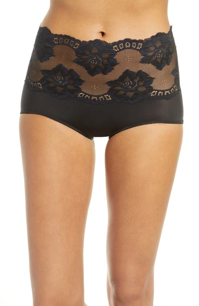 Shop Wacoal Light And Lacy Brief In Black