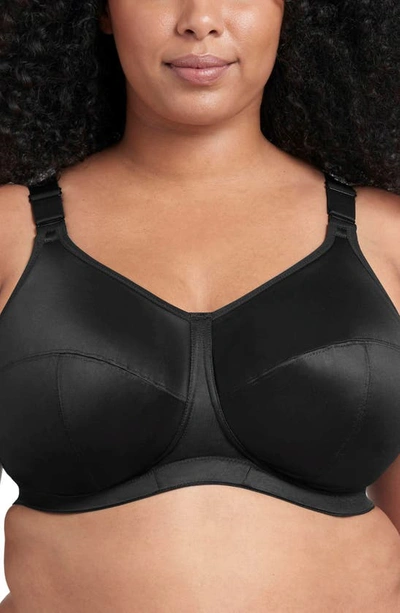 Shop Goddess Celeste Full Figure Soft Cup Bra In Black