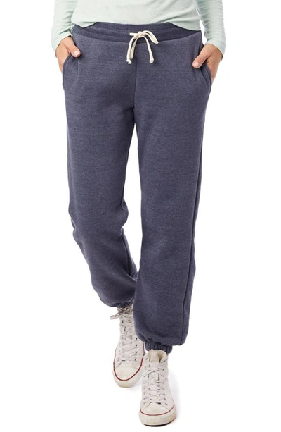 Shop Alternative Classic Fleece Sweatpants In Eco True Navy