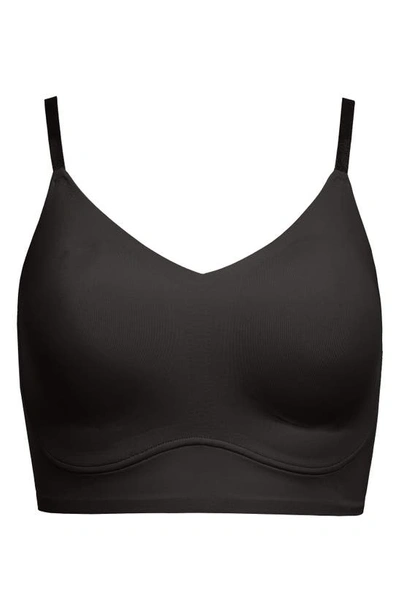 Shop True & Co. True Body Lift Full Cup Triangle Bra In Black