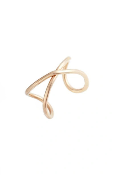 Shop Nashelle Infinity Ring In Gold
