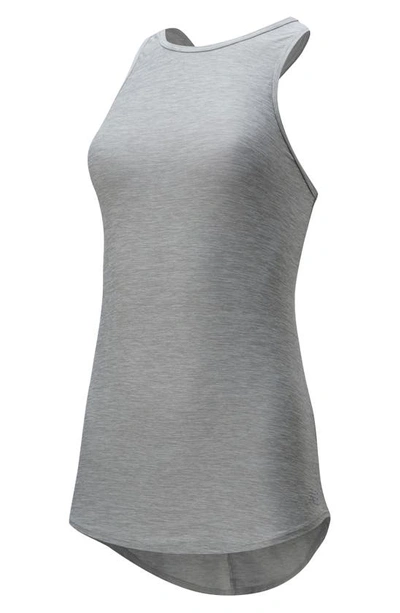 Shop New Balance Transform Racerback Tank In Athletic Grey