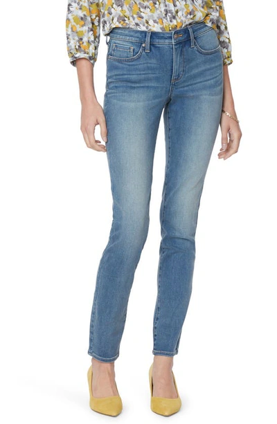 Shop Nydj Alina Stretch Skinny Jeans In Clayburn