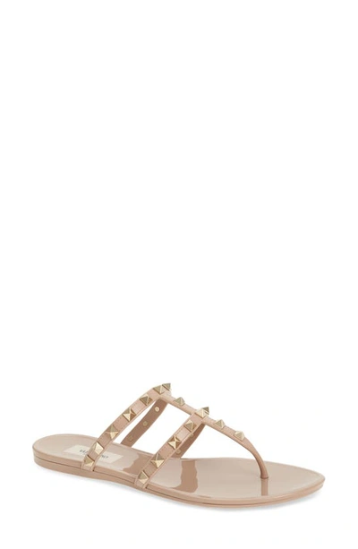 Shop Valentino Gladiator Sandal In Poudre