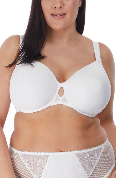 Shop Elomi Charley Full Figure Spacer Underwire Bra In White