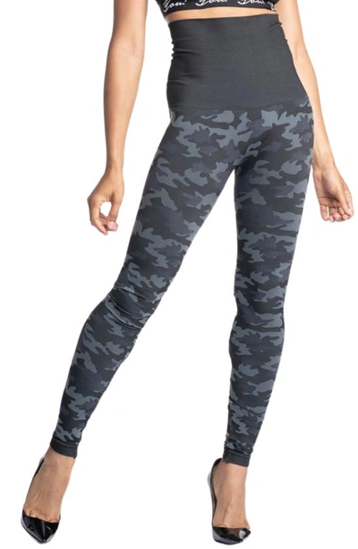 Shop Preggo Leggings Snapback Postpartum Leggings In Black Camo