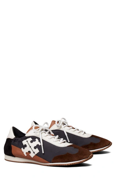 Shop Tory Burch Tory Sneaker In Perfect Black / New Ivory
