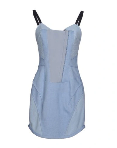 Barbara Bui Short Dress In Sky Blue