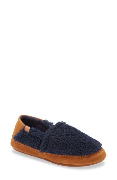 Shop Acorn Moc Ii Slipper In Navy Popcorn