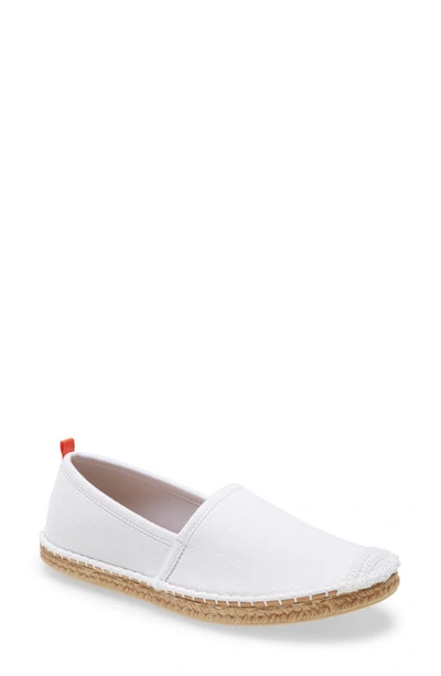 Shop Sea Star Beachwear Beachcomber Espadrille Water Shoe In White Denim