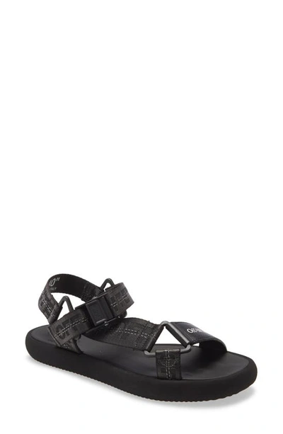 Shop Off-white Trek Sandal In Black