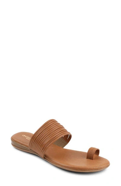 Shop Andre Assous Vira Sandal In Cuero Leather