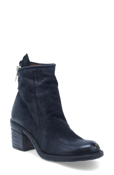 Shop A.s.98 Jase Bootie In Black Leather