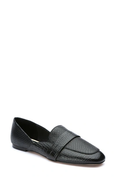 Shop Sanctuary Sass Penny Loafer In Black Leather