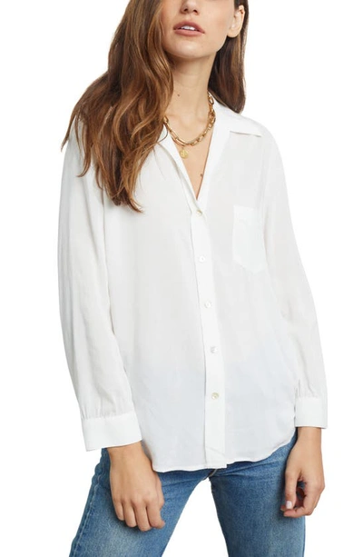 Shop Rails Noemi Button-up Shirt In White