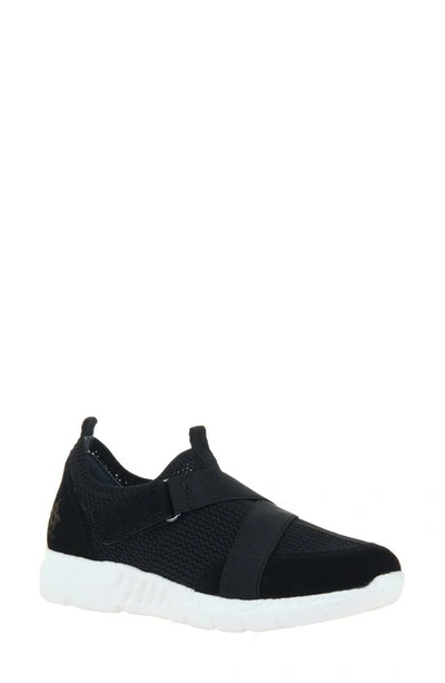 Shop Otbt Vicky Sneaker In Black Suede