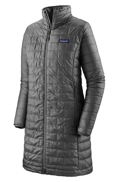 Shop Patagonia Nano Puff Water Repellent Puffer Jacket In Noble Grey