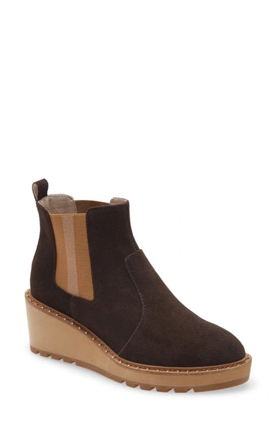 Shop Cecelia New York Gemma Boot In Brown Leather