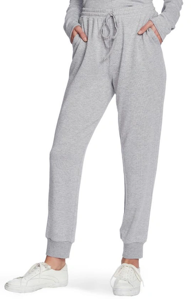 Shop 1.state Cozy Knit Joggers In Silver Hthr