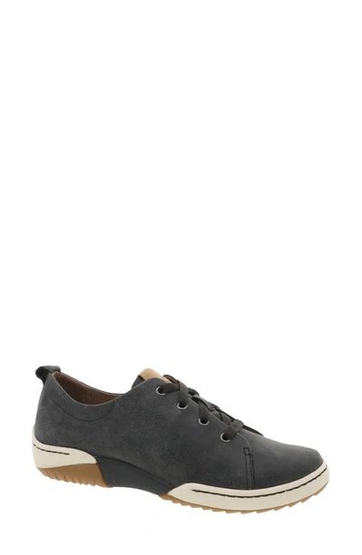 Shop Dansko Renae Sneaker In Black Nappa Leather
