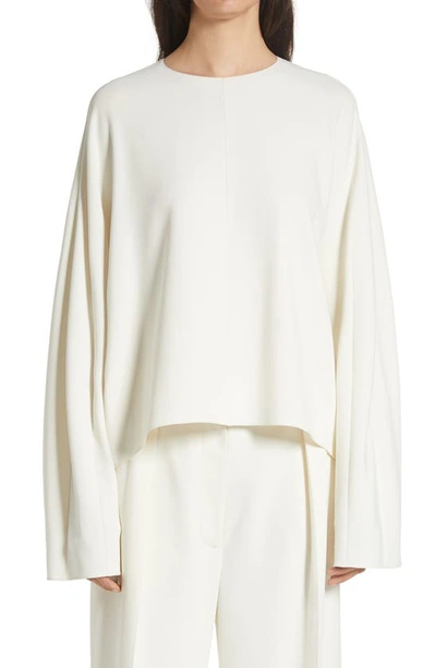 Shop The Row Linda Compact Cady Top In Off White