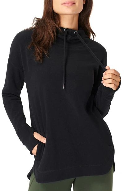 Shop Sweaty Betty Escape Fleece Hoodie In Black