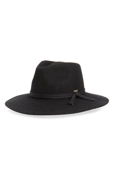 Shop Brixton Joanna Packable Hat In Black