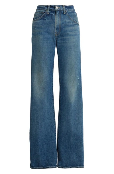 Shop Nili Lotan Celia Bootcut Jeans In Classic Wash
