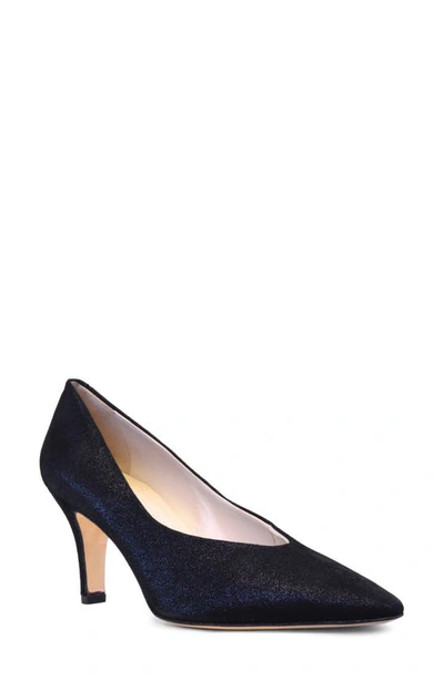 Shop Amalfi By Rangoni Imma Pointed Toe Pump In Black Suede