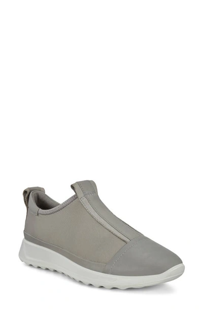 Shop Ecco Flexure Sneaker In Wild Dove Leather
