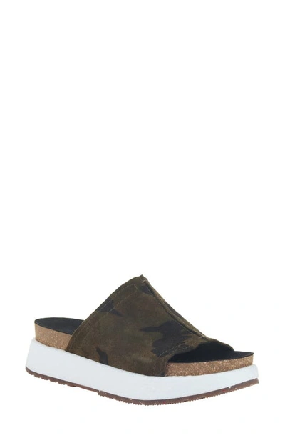 Shop Otbt Wayside Slide Sandal In Savanna Leather