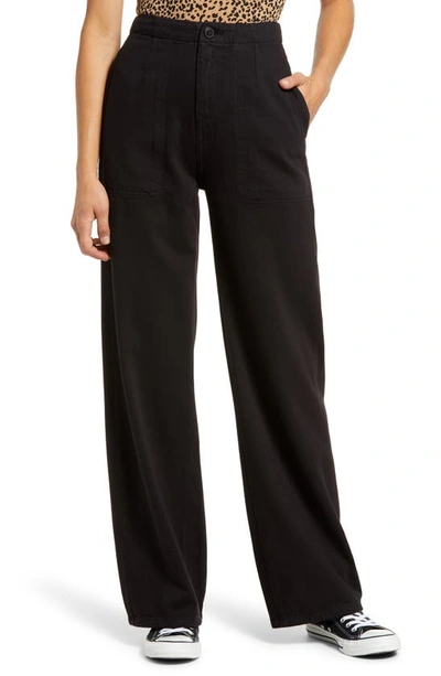Shop Articles Of Society Wide Leg Jeans In Herrick