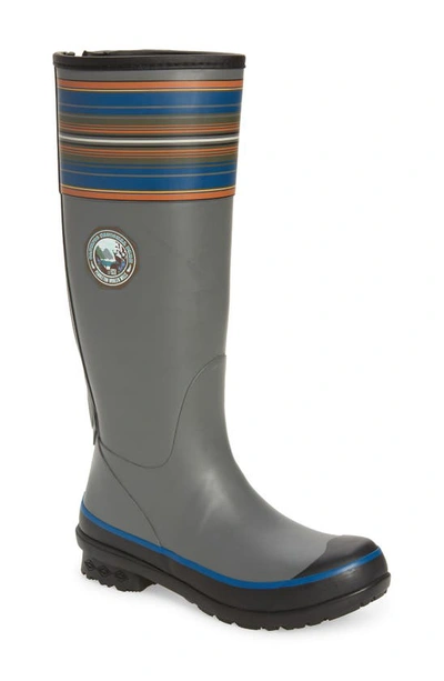 Shop Pendleton Olympic National Park Knee High Boot In Smoke Rubber