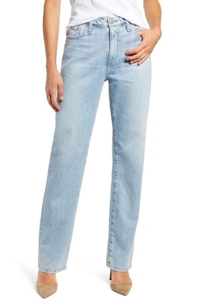 Shop Ag Alexxis High Waist Straight Leg Jeans In 25 Years Directional