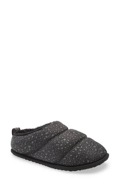 Shop Sorel Go Bodega Faux Fur Slipper In Black