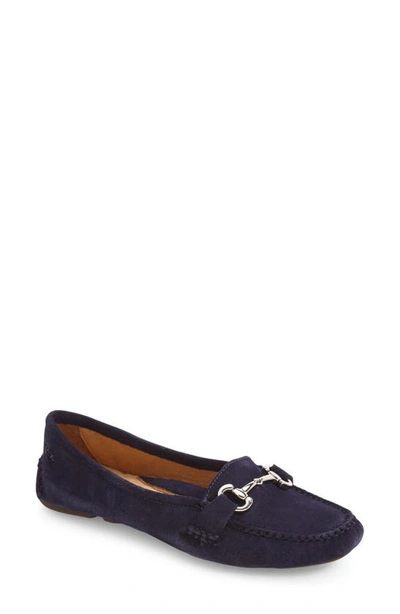 Shop Patricia Green 'carrie' Loafer In Navy Suede