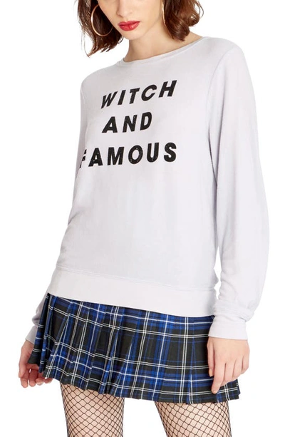 Shop Wildfox Bbj Witch & Famous Pullover In Muse