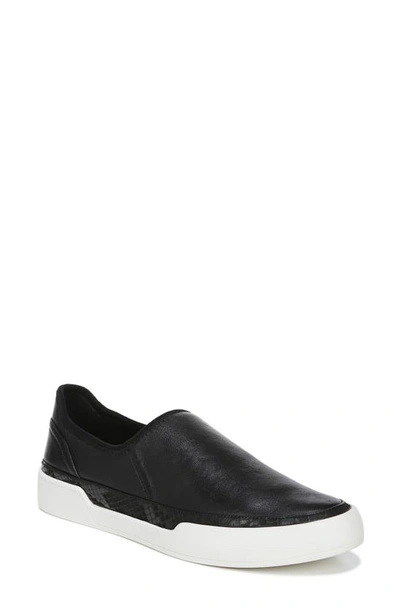 Shop 27 Edit Valda Slip-on Platform Sneaker In Black Leather