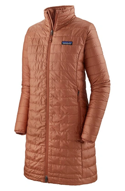 Shop Patagonia Nano Puff Water Repellent Puffer Jacket In Century Pink