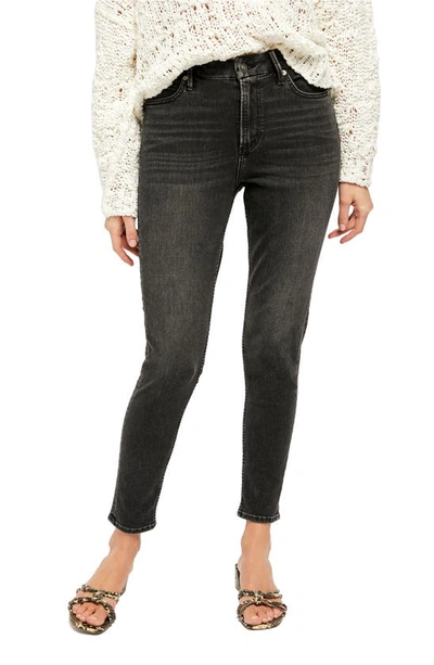 Shop Free People Montana Skinny Jeans In Milkyway