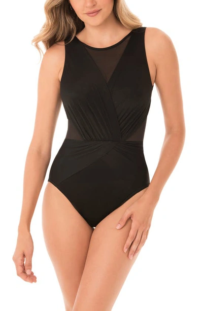 Shop Miraclesuitr Illusionist Palma One-piece Swimsuit In Black
