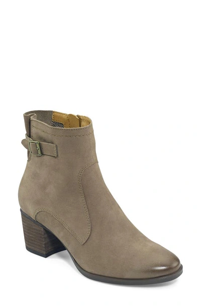 Shop Aetrex Rubi Bootie In Taupe Leather