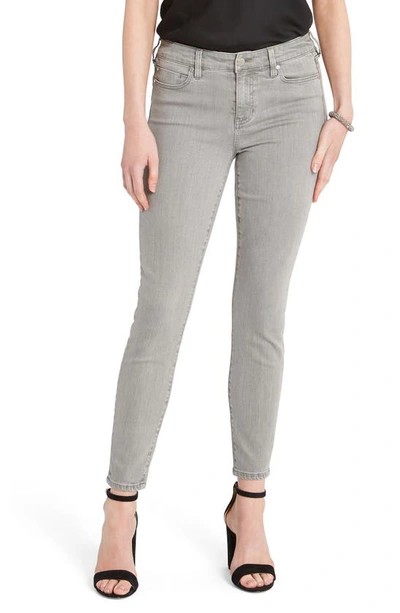Shop Nic + Zoe Nic Skinny Jeans In Grey Mist